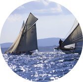 Muursticker Voiles de Saint-Tropez