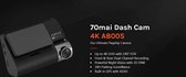 70Mai Dash Cam A800S 4K dashcam