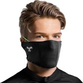 NAROO F1s - Sportmasker - Anti-Hooikoorts - Wasbaar - Filter - Maat L-XL - Zwart - Sport - Buiten - Masker