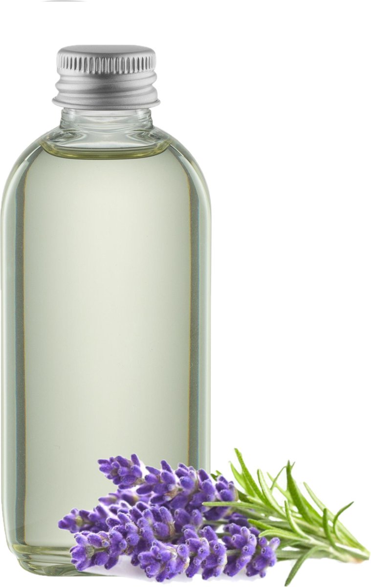 Goedkoopste Massageolie Lavendel 75 ml - met aluminium dop - 100 natuurlijk - biologisch en koud geperst