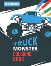 Monster Truck Coloring Book