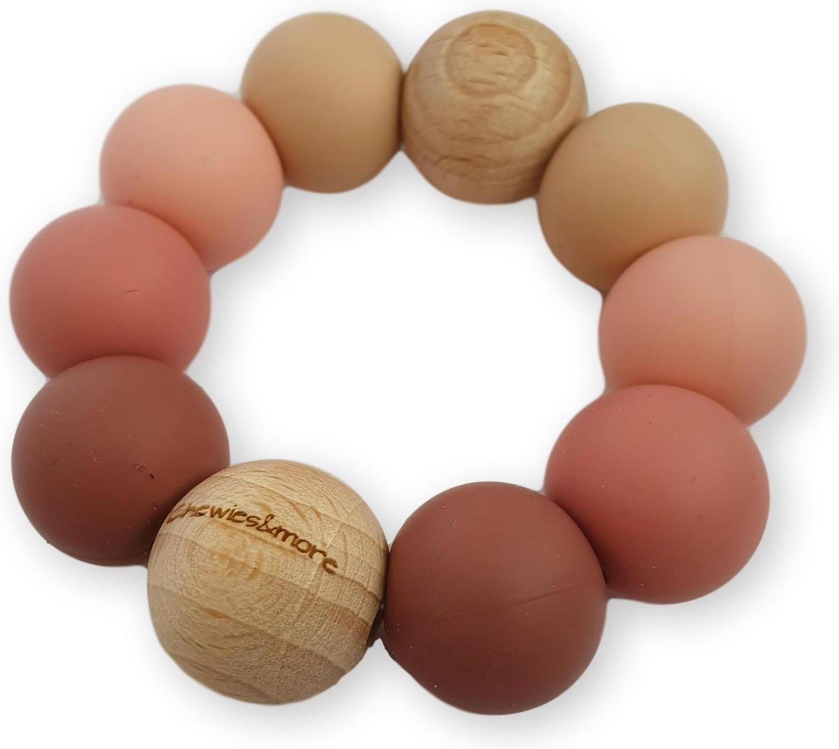 Chewies&more Bijtring Ombre Rose