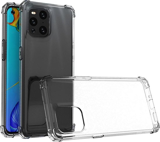 Coque Oppo Find X3 Pro Transparente - Coque Arrière Hybride Antichoc