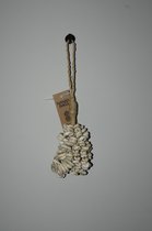 Schelpenhanger - schelpenketting - deurhanger - decoratieve hanger - Bali - Ivoor 27 cm