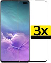 Samsung S10 Plus Screen Protector - Samsung Galaxy S10 Plus Screen Protector Protect Glas - Samsung S10 et écran protecteur en Glas Extra fort - 3 pièces