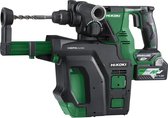 HiKOKI DH36DPA WRDZ accu boorhamer Multivolt met type A batterij 36V mv-a met stofafzuigunit 402933