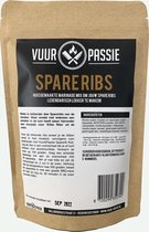 Vuur&Passie - Spareribs Dry Rub - BBQ kruiden - varken - 300 gram