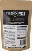 Vuur&Passie Pulled Pork Dry Rub - BBQ kruiden - varken - 300 gram