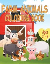 Farm Animals Coloring Book