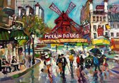 Fotobehang Moulin Rouge XXL – Parijs – Oude Meesters – 368 x 254 cm
