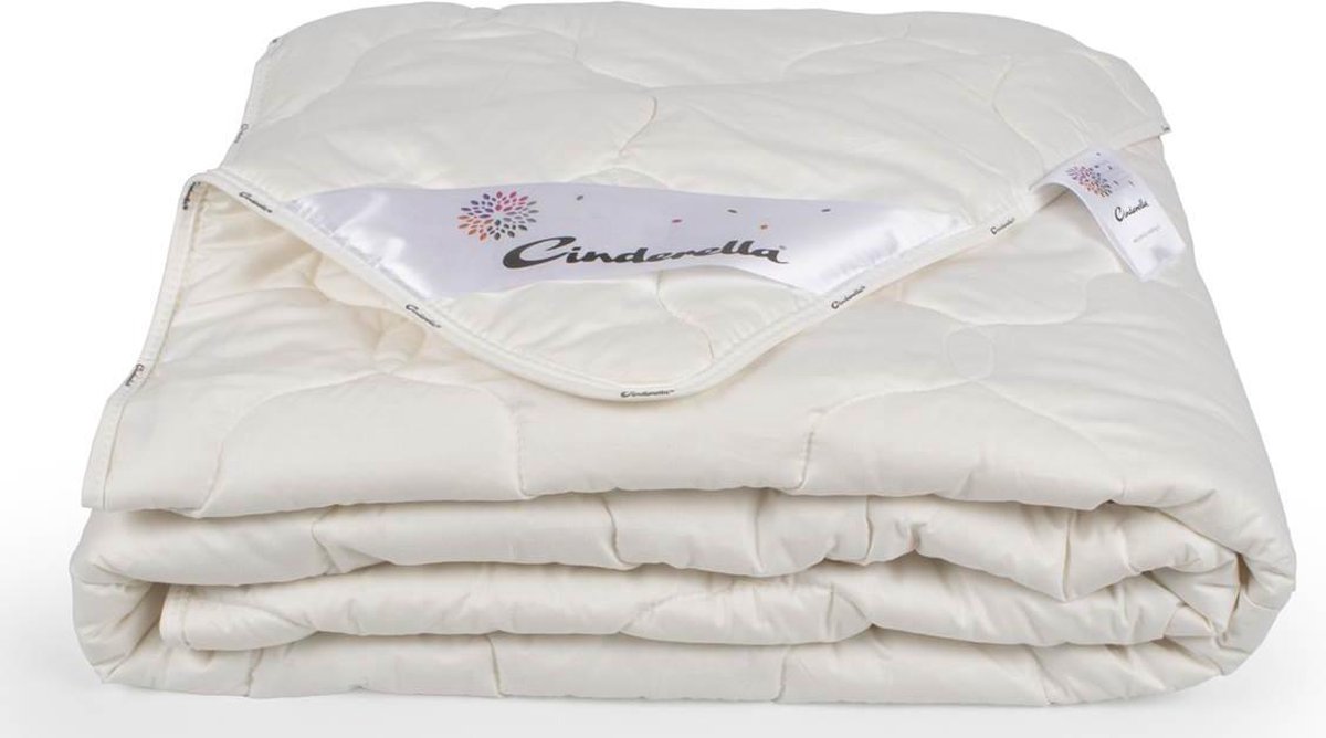 Cinderella Rumba - Wollen - Zomerdekbed - Lits-jumeaux - 260x220 cm - Wit