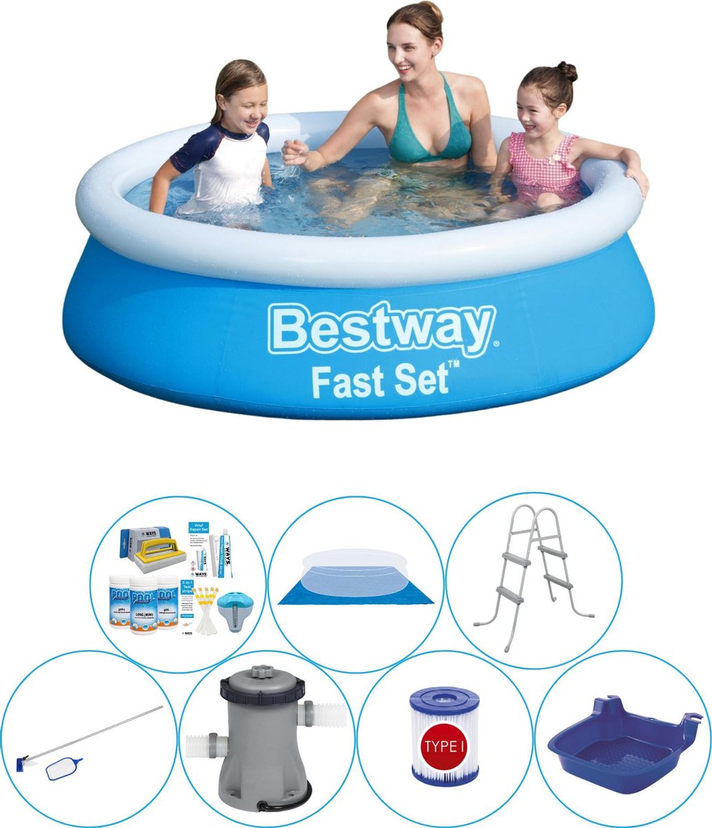 Bestway Fast Set Rond 183x51 cm - Slimme Zwembad Deal