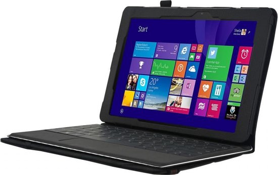 Stand Bookcase, Beschermhoes voor Transformer Book T100 Chi, 2-in-1 Stand Case waarbij ook het toetsenbord is aan te sluiten
