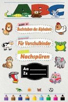 Buchstaben des Alphabets fur Vorschulkinder nachspuren