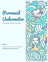 Purrmaid Underwater Coloring Book for Kids