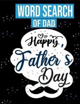 Word search Of Dad: Happy Father's Day