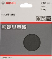 Bosch - 10-delige schuurbladset 125 mm, 240