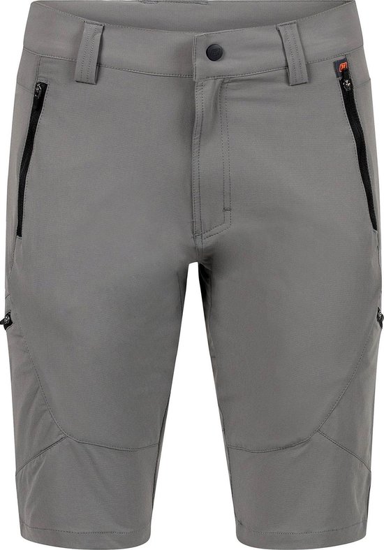 Life-Line - Lionel Korte Broek Heren - Grijs -  Outdoorbroek - Wandelbroek - Fleece Grijs