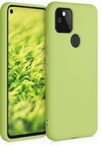 kwmobile telefoonhoesje voor Google Pixel 5 - Hoesje voor smartphone - Back cover in matcha groen