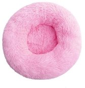 BEESSIES® donut hondenmand/kattenmand 60 cm - wasbare hoes - Roze - hond kussen mand