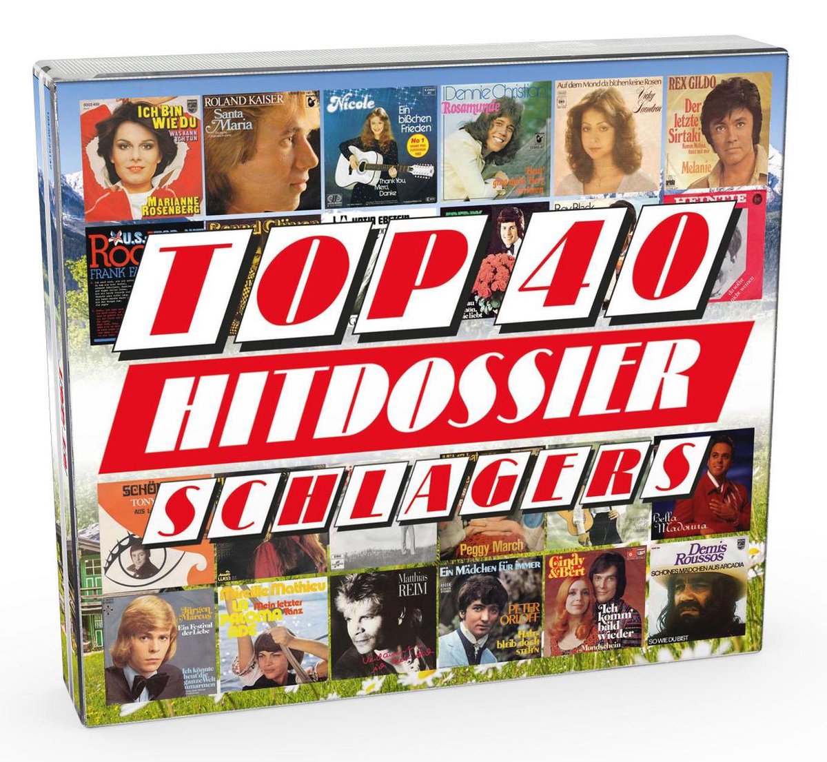 Top 40 Hitdossier - Schlager Hits - V/a