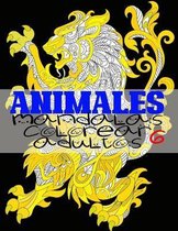 animales mandalas colorear adultos 6