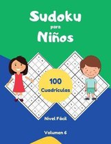 Sudoku para Ninos 100 Cuadriculas Nivel Facil Volumen 6