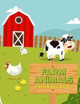 Farm Animals Coloring Book