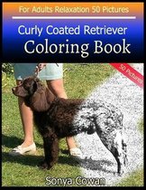 Curly Coated Retriever Coloring Book For Adults Relaxation 50 pictures