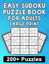 Easy Sudoku Puzzle Book for Adults Large Print