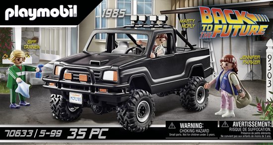 Playmobil Marty McFly Et Jennifer Parker – Figurines Retour Vers Le Futur, Occasion, Thème Maison/barbares