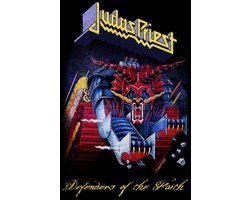 Judas Priest Textiel Poster Flag Defenders Of The Faith Multicolours