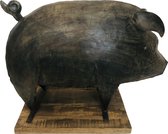iron pig | 75x38x60 | grijs