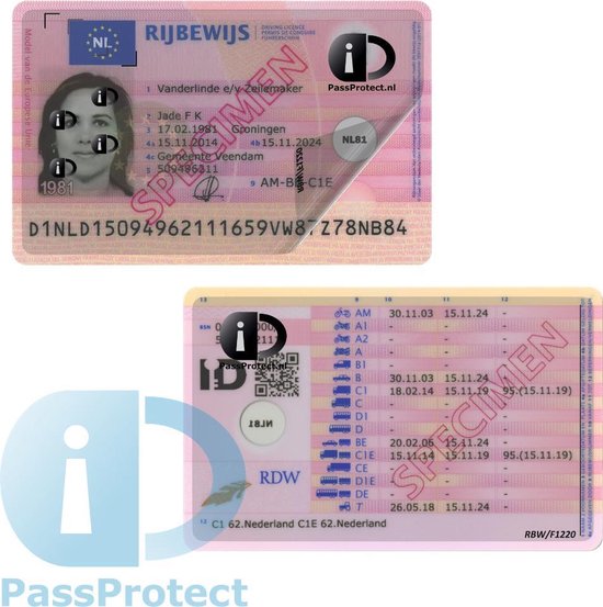 houd er rekening mee dat Waarschijnlijk type PassProtect voor rijbewijs | beschermfolie | herbruikbaar | voorkom  identiteitsfraude... | bol.com