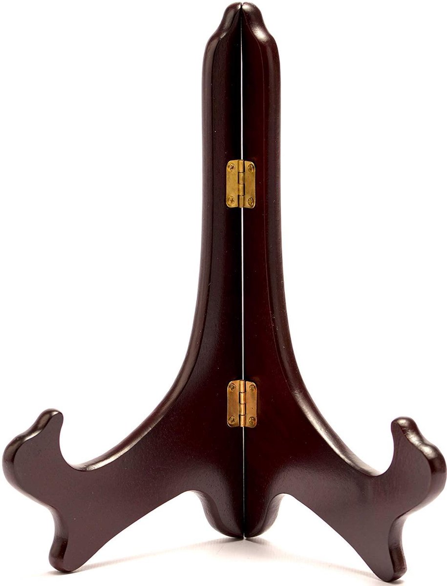 Bordenstandaard Bruin kleurig hout 25-45 cm