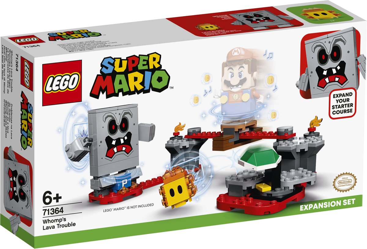 LEGO Super Mario - Uitbreidingsset: Whomps lavafort