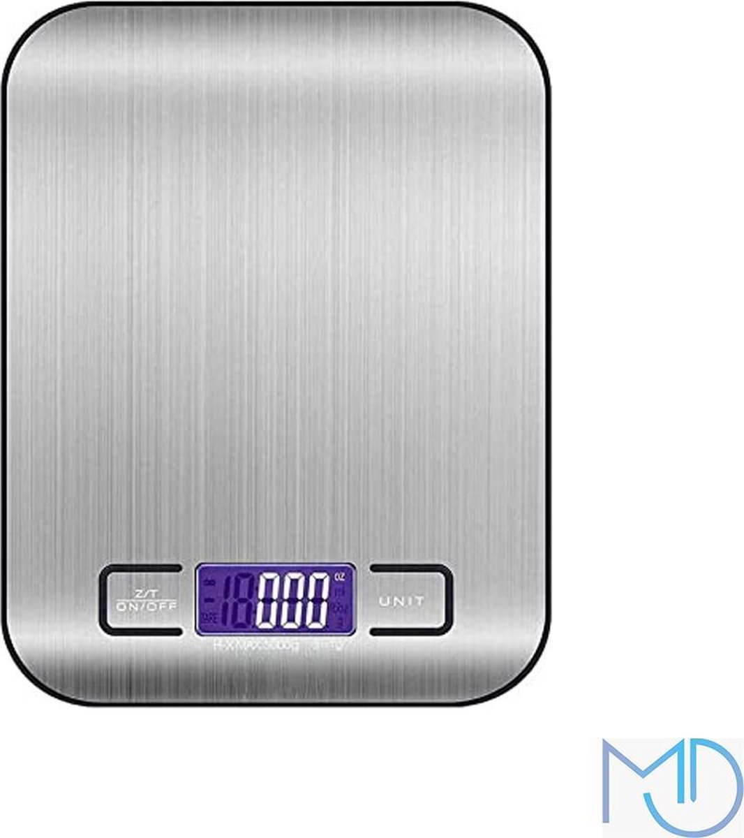 MG Digitale Weegschaal Keuken - incl. Batterijen - Precisie Keukenweegschaal  - tot... | bol.com