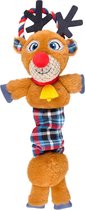 Hondenspeelgoed Kerst Rendier - 44 cm - Multicolor - 10 x 18 x 44 cm