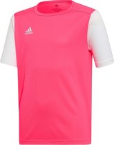 adidas - Estro 19 Jersey JR - Roze Voetbalshirt - 116 - Roze