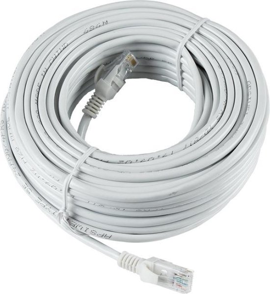 Câble UTP - Câble Internet 30 mètres RJ45 Cat6 - Câble Ethernet - Câble  réseau | bol
