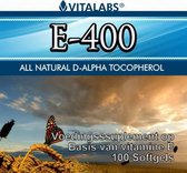 VitaTabs Vitamine E-400 - 268 mg - 100 softgels - Voedingssupplementen