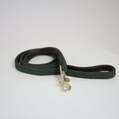 Kentucky Dogwear Laisse pour Chien Nylon Tressé - Vert Olive 120 cm