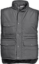 Santino bodywarmer Bob grijs maat XXL