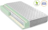 Latex matras - pocketvering matras - 100% - natuurlatex - Antiallergisch - 25cm matrasdikte - 110x210cm