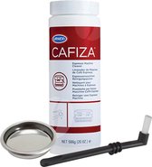 Espressomachine Reinigingsset | Onderhoud en Backflush pakket | Inclusief Cafiza reinigingspoeder + Joe Frex zetgroep borstel + E-61 Blindfilter