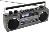 Magnétophone stéréo rétro Soundmaster SRR70TI - avec DAB +, Bluetooth et USB