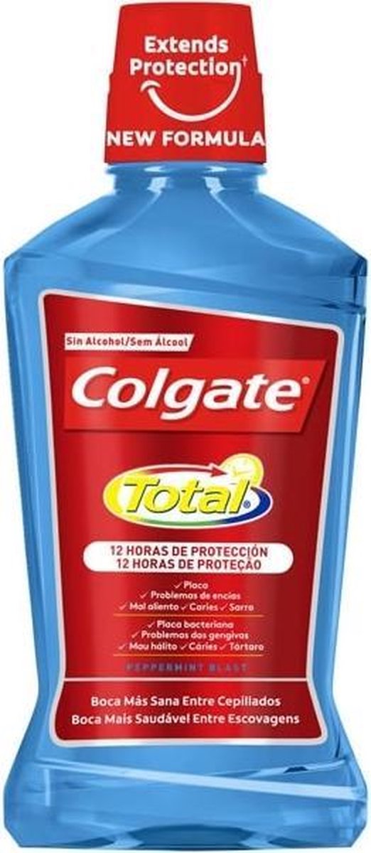 Colgate Total Original 0% Enjuague Bucal 500 Ml