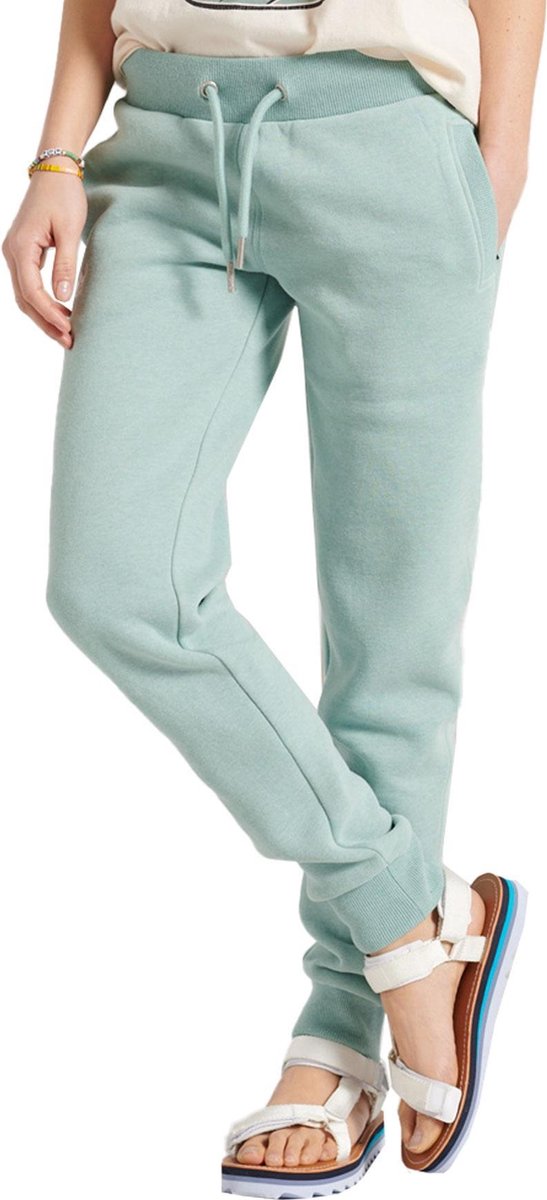 Superdry Label Classic Dames Joggingbroek Groen