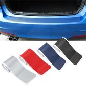 Kofferbak Bescherming Beschermlijst Lijst Achterbumper Auto Blauw Carbon Strip Bescherm Strip Beschermer Bumper Folie Bmw