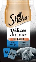 Sachets de farine de poisson Sheba Delices du Jour 6 * 50g 1x6